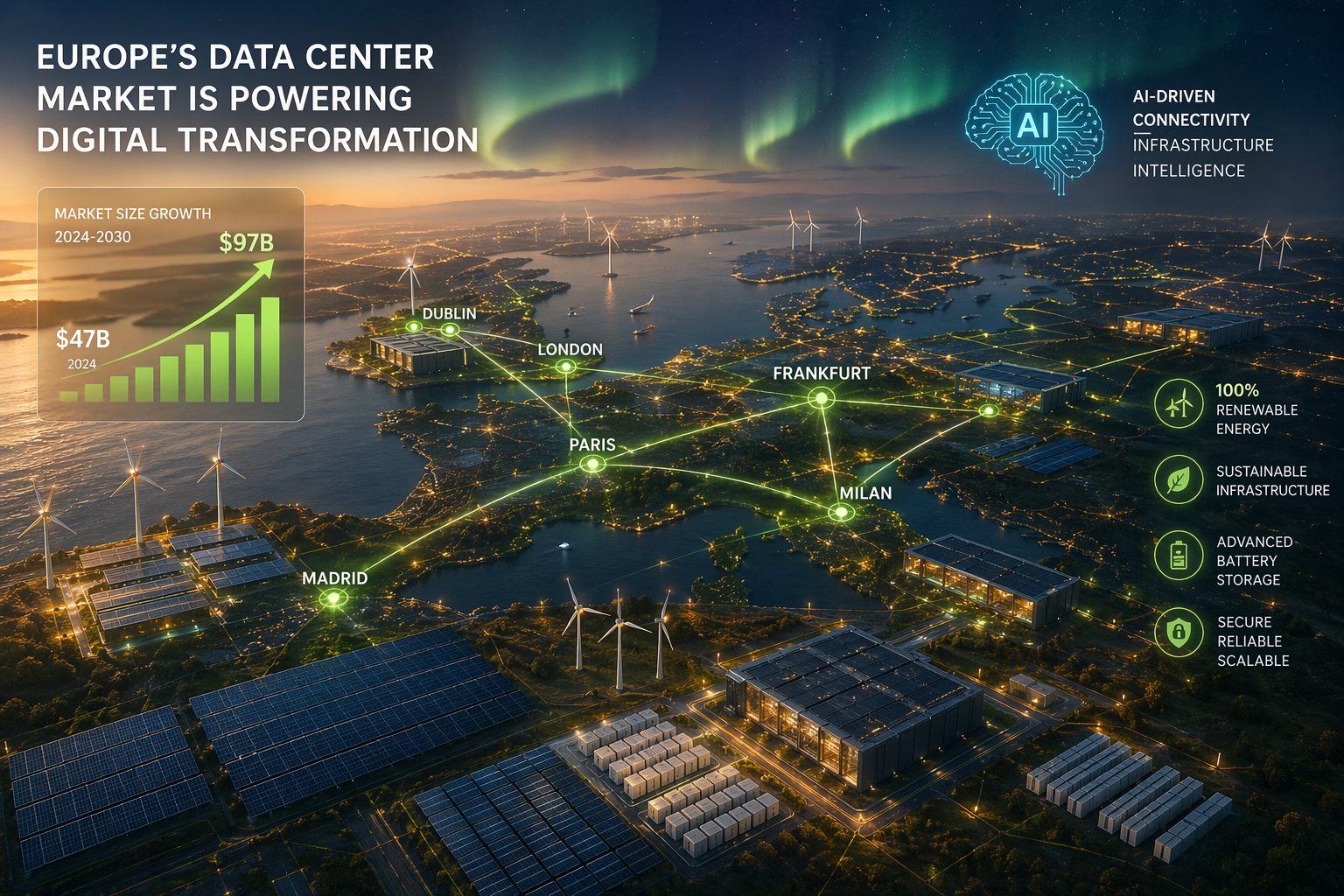 Europe Datacenter Market Outlook